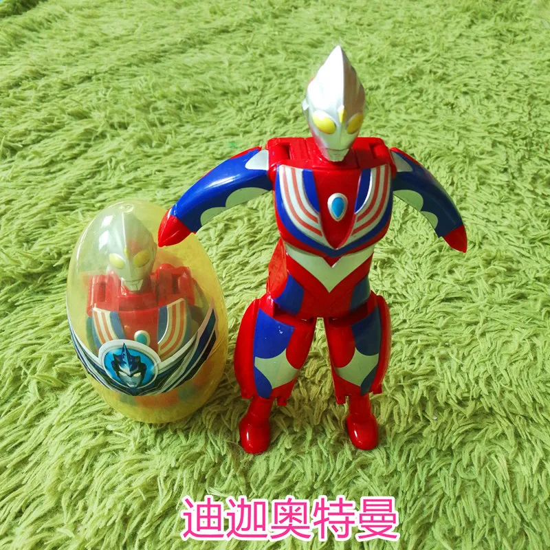 Робот игрушка ultraman monster egg суперкрыло детская деформация подвижный подарок 20
