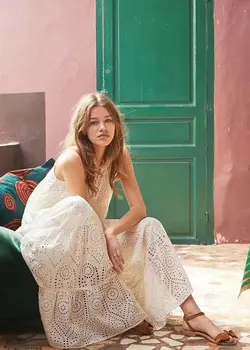 

1 yard cotton eyelet lace fabric with retro floral pattern by the yard, cotton eyelet lace fabric, off white lace fabric