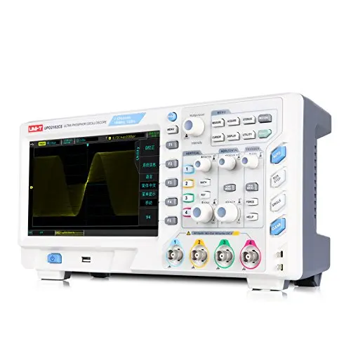 Фосфорный цифровой осциллограф UNI T UPO2102CS 2 канала 100 МГц 1Gs/s USB хост|Осциллографы| |