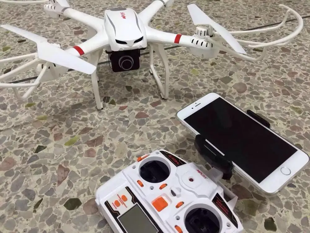 MJX X101 Квадрокоптер Дрон 2 4G RC 6 осевой можете добавить C4005 C4008 C4009 и поддержкой Wi Fi с