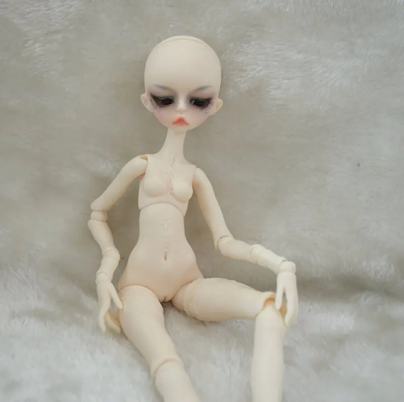 

1/6 scale Nude BJD/SD with face up.girl zora.doll model toys.not include clothes, shoes and wig.