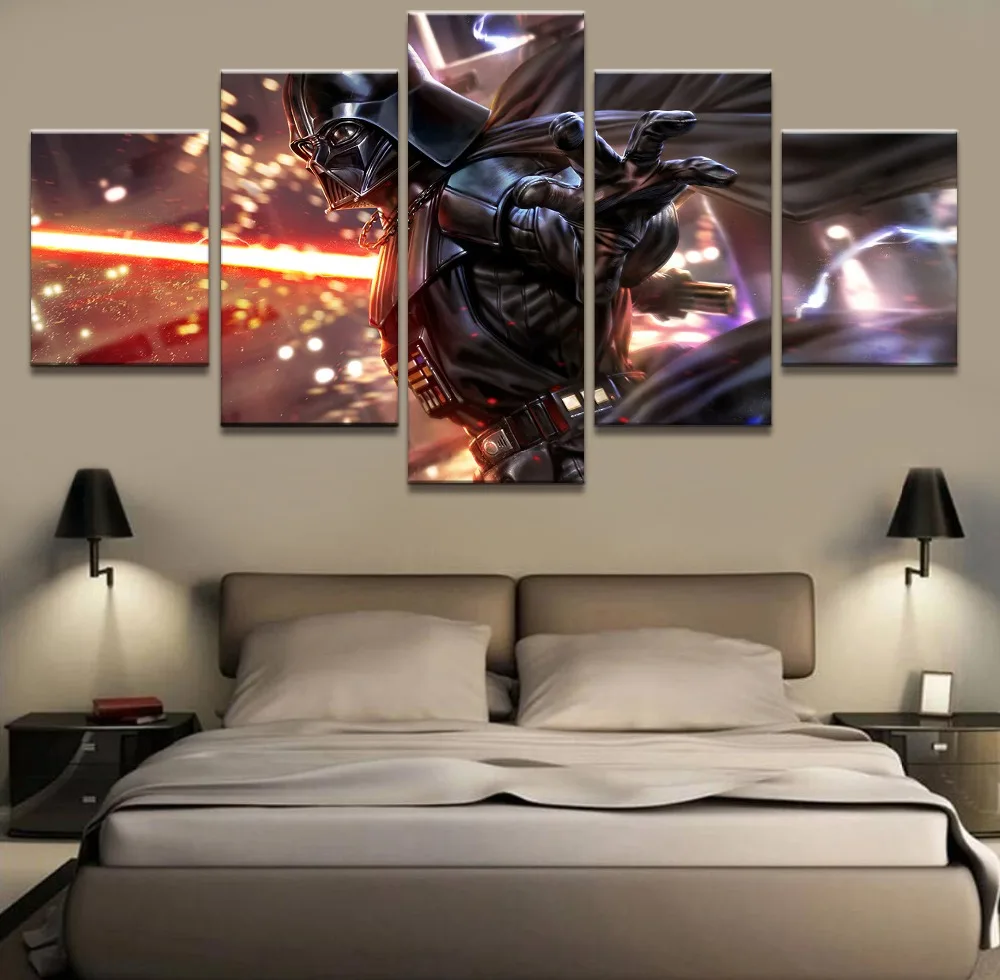  Home  Decor  Canvas Pictures  HD  Prints Poster 5 Pieces Movie 