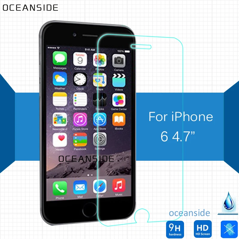 2 шт для Apple iphone 6 закаленное стекло Защита экрана Защитная пленка на I6 Iphone6 A1549 A1586