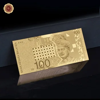 

WR Holiday Gift Malaysia God Banknote Hot Sale 100 Ringgit Bill Note Friend's Souvenirs for Home Decor and Collection 1:1 Size