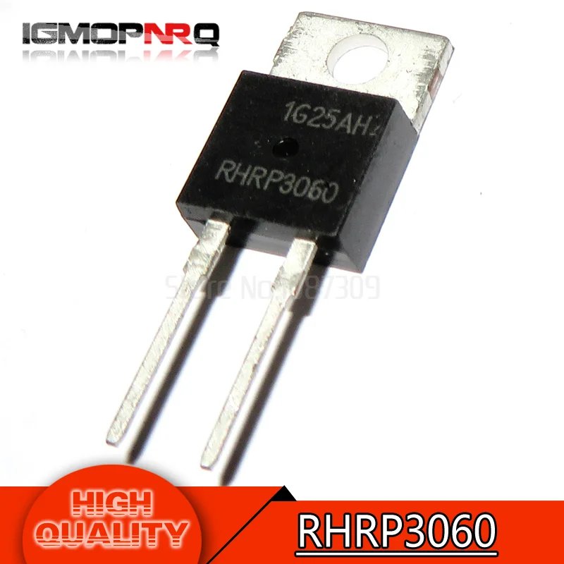 

10PCS RHRP3060 TO220-2 fast recovery rectifier diode TO-220 600V 30A