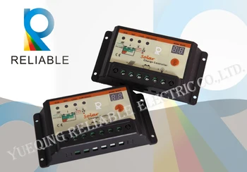 

Hot sale 10A 12/24V PWM auto intelligence solar charge controller Free shipping