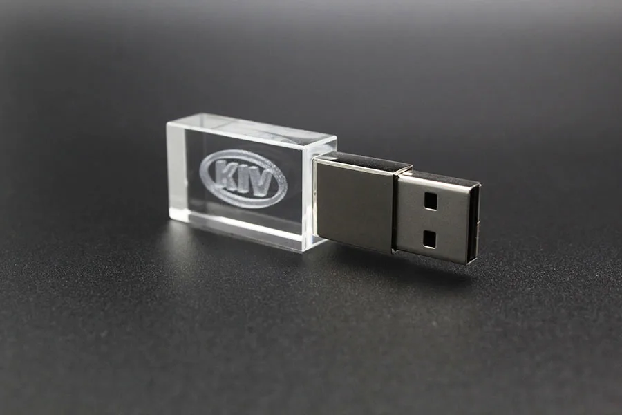 64GB usb2.0 металлический кристалл KIA ключ модель USB флеш-накопитель 4GB 8GB 16GB 32GB драгоценный камень ручка-накопитель специальный подарок
