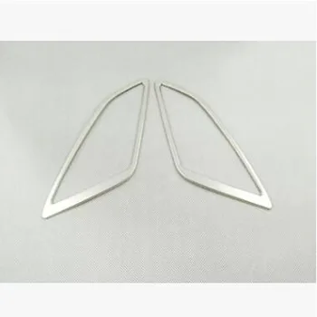

Brand New For Mazda CX-4 2016 2PCS High Quality Stainless Steel Car Front Exhaust Vent Cover Trim Car Styling Accessoriies