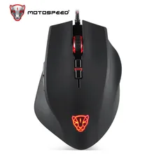 Motospeed V80 RGB подсветка 5000 dpi игровая геймерская мышь USB компьютер Wried оптический геймер светодиодный для ПК ноутбука PK V30 V40 V60 V70