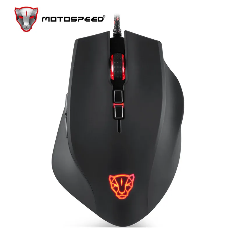 Led para Computador Motovelocidade Backlight Dpi Gamer Mouse Usb Computador Wried Óptico Portátil pk V30 V40 V60 V70 V80 Rgb 5000