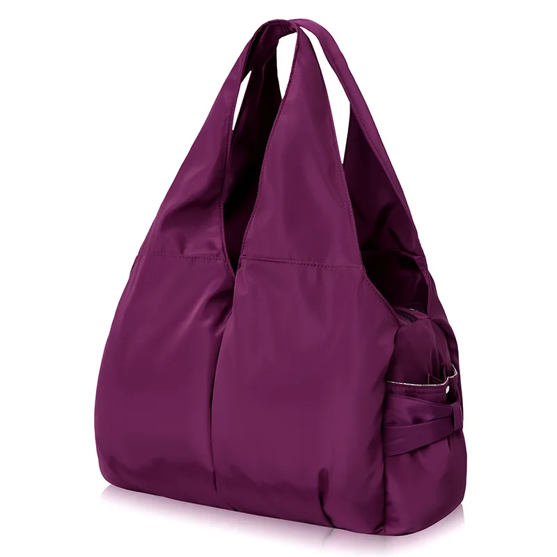 أعلى مقبض حقيبة حقائب النساء العلامة التجارية الشهيرة كبيرة النايلون حقيبة كتف الشاطئ عارضة حمل محفظة كيس الإناث فام بولسا feminia