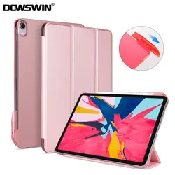 DOWSWIN для iPad Pro 11 чехол 2018 Smart Cover для iPad Pro 11 дюймов кожаный чехол с карандашом держатель для iPad 2018 Магнитный чехол