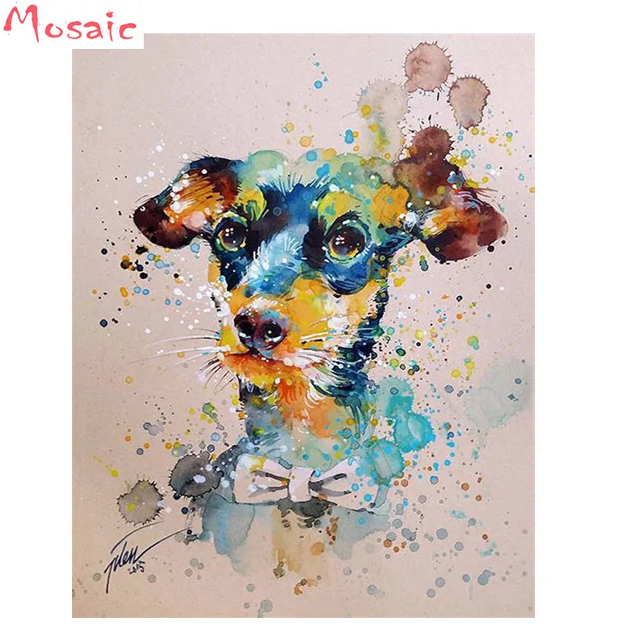 

Diy Diamond painting Miniature Pinscher puzzle 5d mosaic diamond resin full square rhinestone pasted 3d picture home decoration