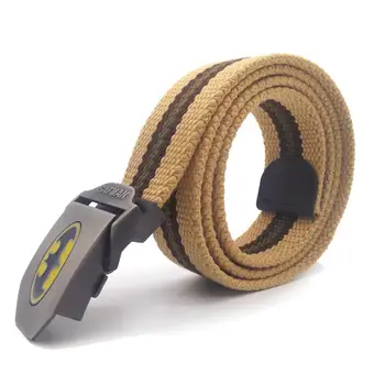 

classic canvas belt for men Kahki color jean belts for men military strap fashion design free delivery