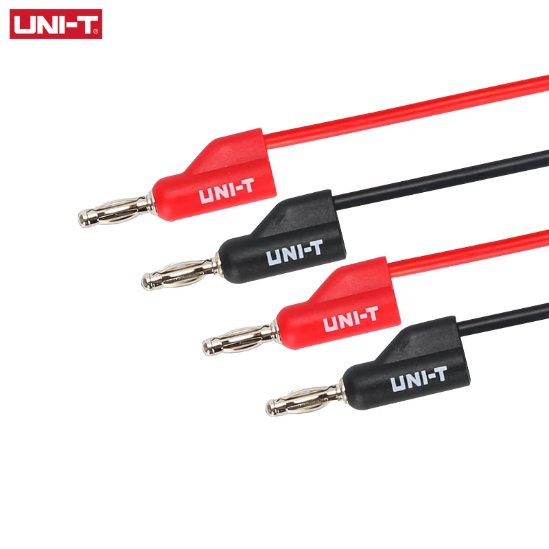 1 пара, UNI-T, UT-L10, мультиметр, пробник, вилка типа "банан", шнур, Тестовые провода, 1000 В, 10 А, электронный кабель преобразования для прибора