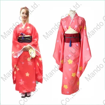 

Anime Gugure! Kokkurisann Ichimatsu Kohina Cosplay Costume Girls Japanese Kimono 4pcs Suit Women Halloween Cosplay Party Outfit