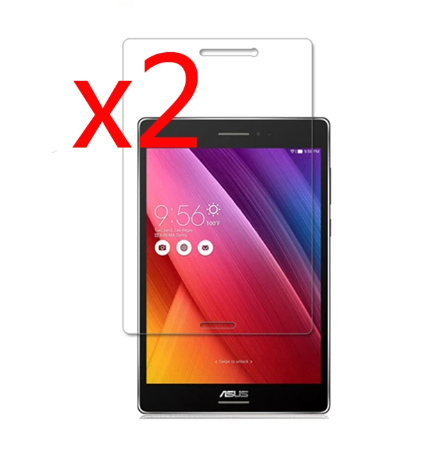 

2x Clear Films + 2x Clean Cloth Retail Package LCD Screen Protector Protective Film Guards For ASUS Zenpad S 8.0 Z580CA Z580C 8"
