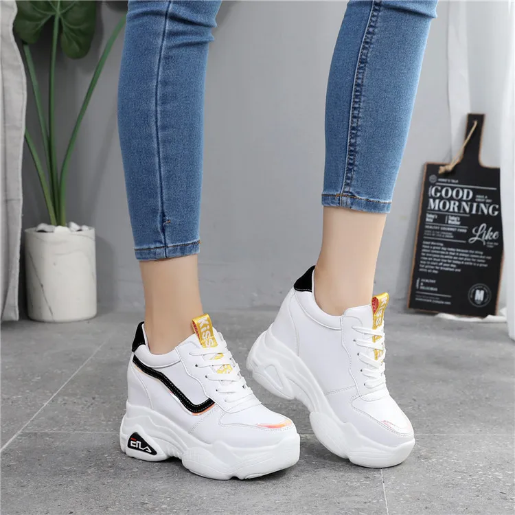 thick sole trainers womens