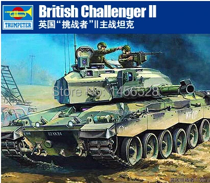 Бесплатная доставка TRUMPETER 00308 1/35 британский CHALLERGER II набор моделей сборки масштаб