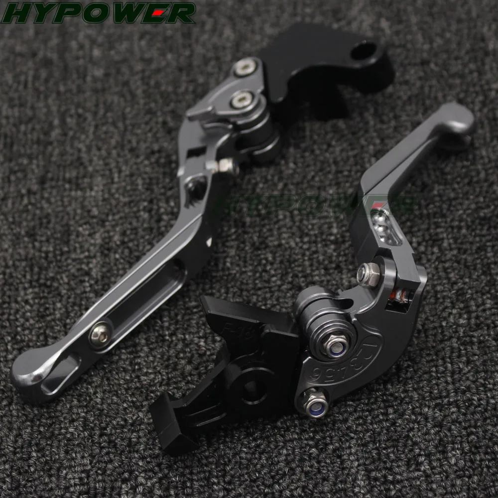 Лазерный Логотип(GSXR 750) 16 цветов титановый CNC складной выдвижной Мотоцикл тормозные рычаги сцепления для Suzuki GSXR750 2004 2005