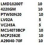 

Free shipping LMD18200T 10 4228GM 10 PTW50N20 10 LV02A