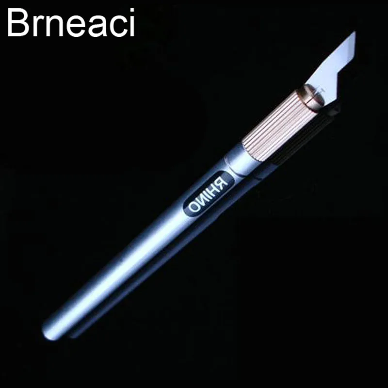 

Brneaci Full Metal Graver with a 16 Hard Sharp Blade For Repairing PCB Mobile Phone etc Main Board Repair Tools