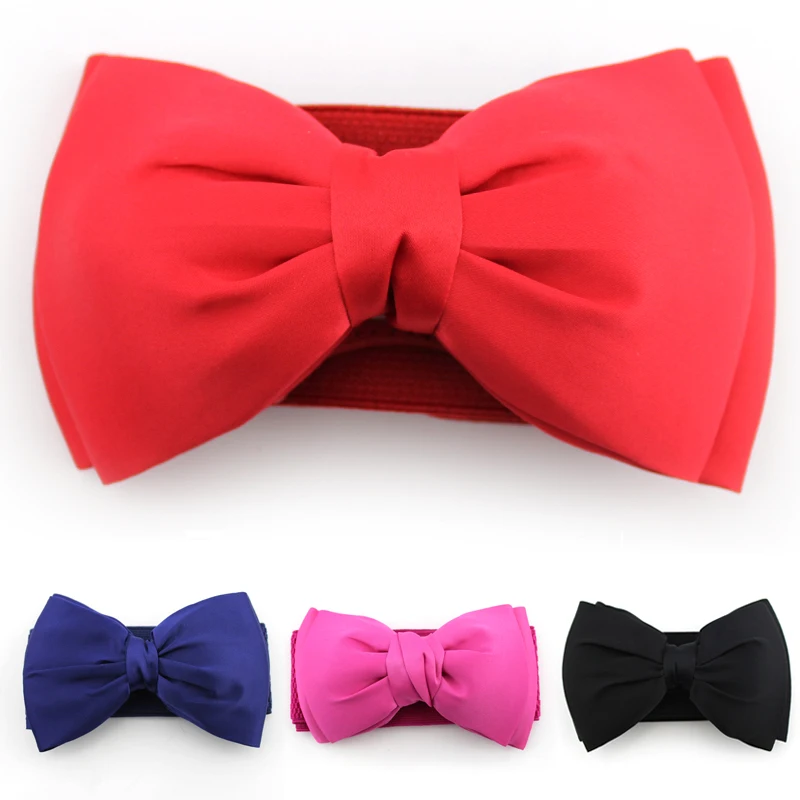 BFDADI Cummerbund 2018 самые модные женские конфетные ремни с бантом универсальные широкие