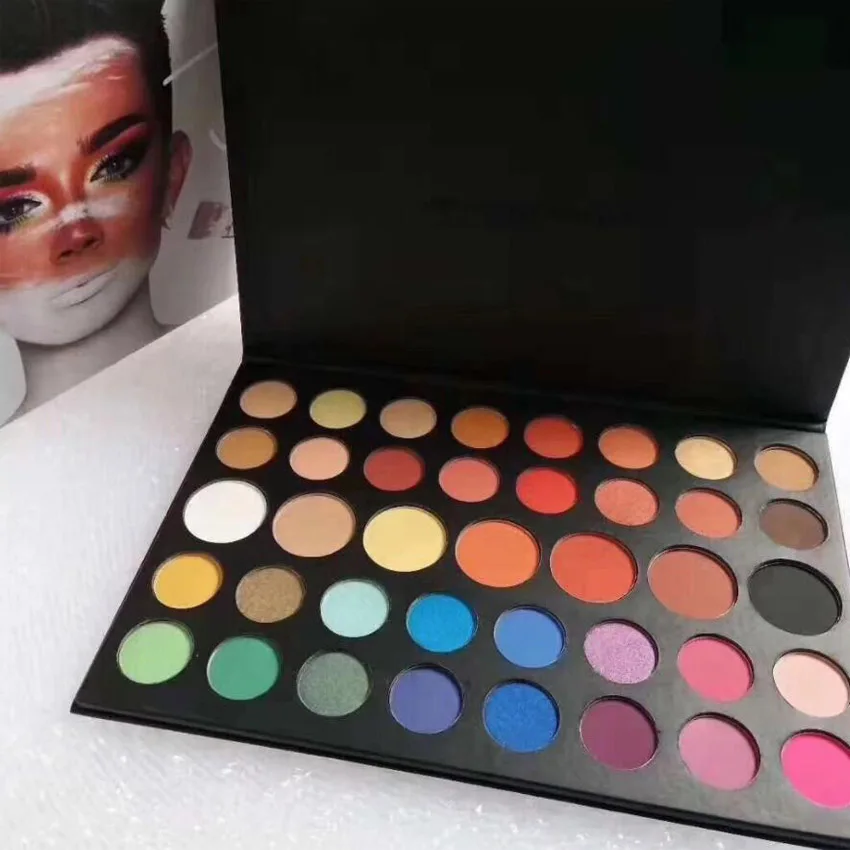 

2019 New Eye James 39 Eyeshadow ARTIST PALETTE 39 Pressed 35 Second Nature Glow Matte Highlighter Palette - Ladies' Xmas Gifts