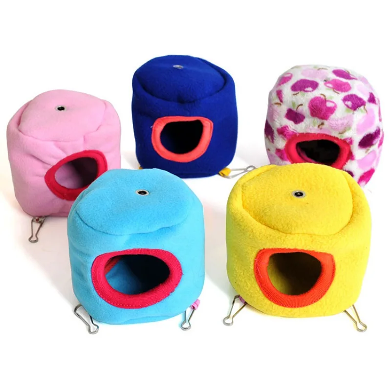 

Pet Cotton Warm Hammock Bed House Cage For Hamster Rat Pretty 10cmX10cm Cages Small Accessories