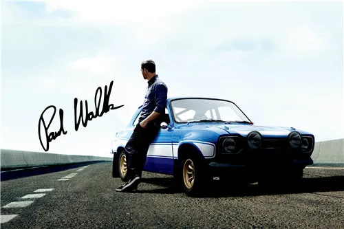 PL #207 изготовленный на заказ Пол Уокер в Форсаж (fast furious домашний декор