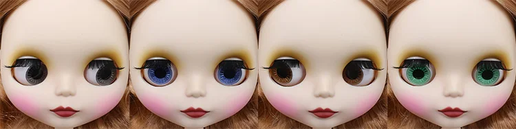 Обнаженные куклы Блит светлые волосы матовое лицо без челки|blythe doll clothes|blythe dolldoll