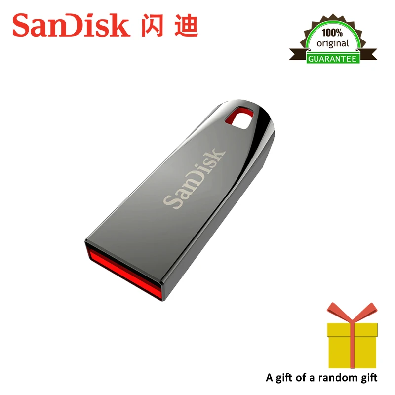

Sandisk USB Flash Drive CZ71 32gb mini pen drives 2.0 pendrives 32GB 100% Original Support Official Verification Sandisk CZ71