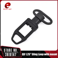 Элемент низкопрофильный быстроразъемный строп QD Вертлюг 1,2" строп петля с креплением CY604