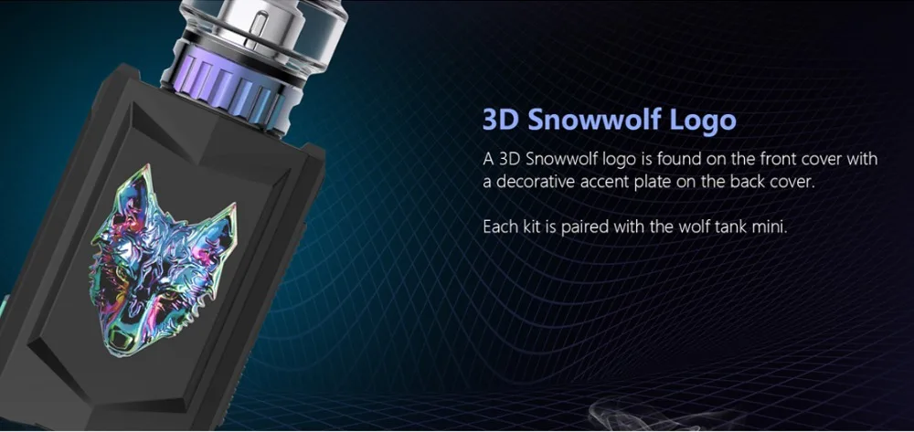 Vape комплект Оригинальные сигелеи snowwolf e электронная сигарета MFENG комплект для малышей Встроенный 2000 Ahm батарея