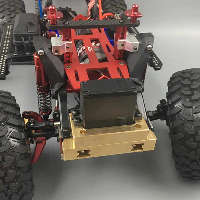 Передний бампер (латунь) для TRAXXAS TRX 4|Детали и аксессуары| |