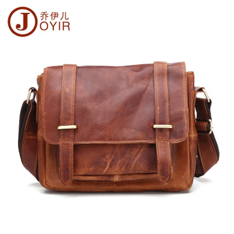 

YISHEN Casual Retro Genuine Cowhide Leather Men Shoulder Crossbody Bags Business Male Messenger Bags Fashion Travel Bags QYRB350