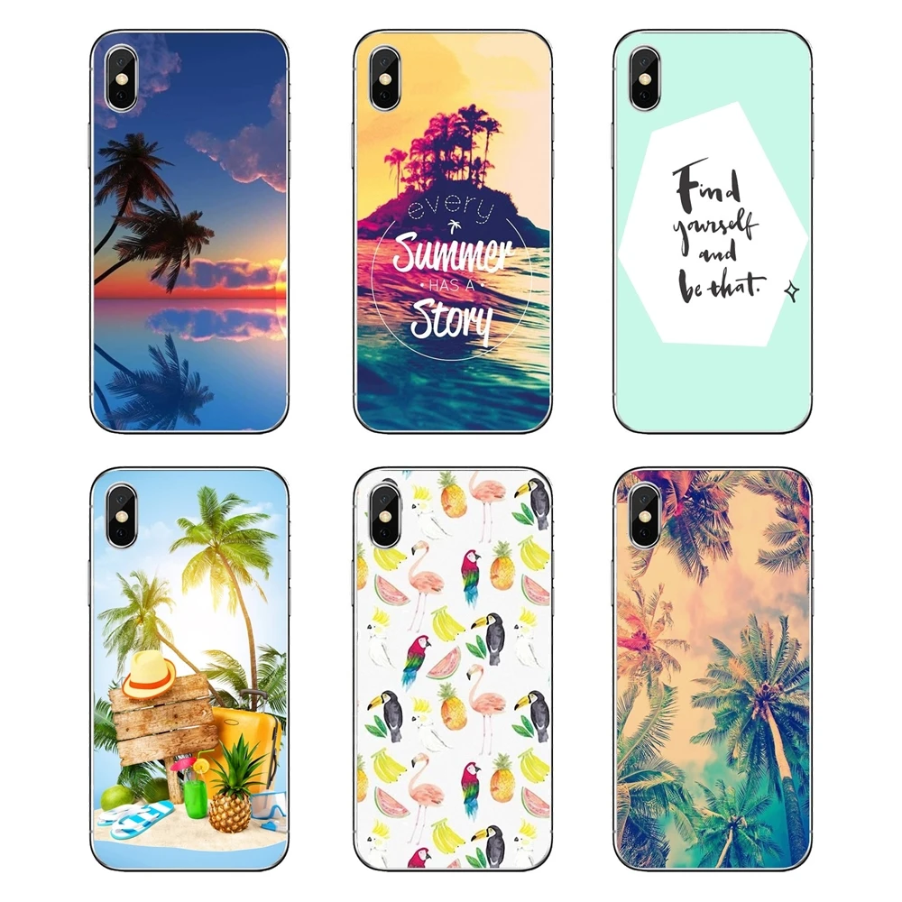 Girly Летних Фруктов милый рюкзак для samsung Galaxy A5 A6 A7 A8 A9 J4 J5 J7 J8 2017 2018 Plus Prime прозрачные