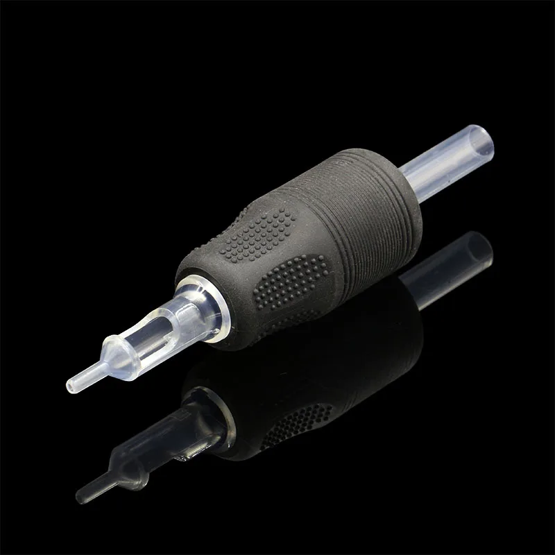 

7F 20PCS Tattoo Grips Disposable Tattoo Transparent Rubber Plastic Tubes For Tattoo machine Supplier Free Shipping