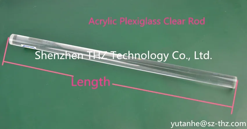 THZ Acrylic plexiglass plastic Rod home decor  (3)