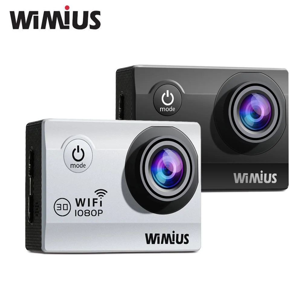 Wimius Q2 WiFi Full HD 1080p Action Camera Mini Video Sports Helmet Cam
