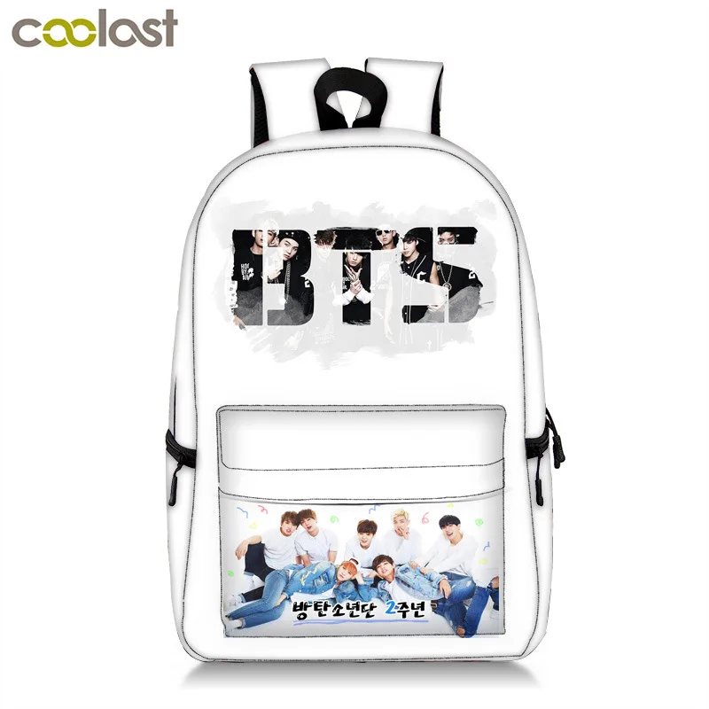 Bags for women 2019 New KPOP prints Backpack Students School Bag For