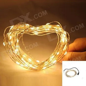 

best price 2016 New Holiday Light Silver vine string light 100leds 10m 12V Vines light for Christmas Home Party Decoration
