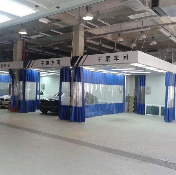 Автомобильная станция покраски для автоматического шлифовальный цех Сделано в Китае подготовка для выпечки краски ing комнаты