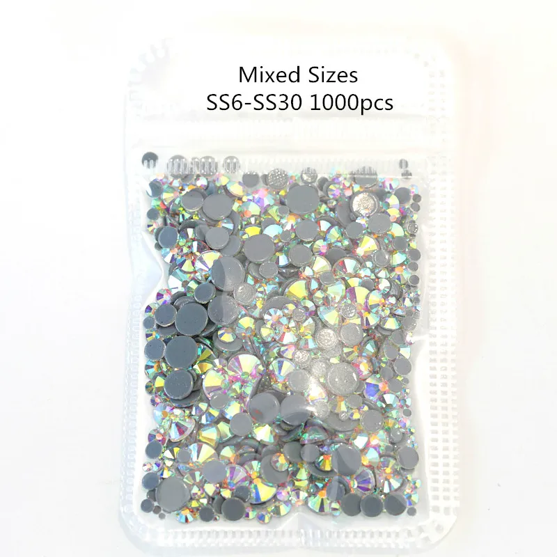 Стразы с горячей фиксацией SS16 SS20 1440 шт.|iron-on stone|hotfix crystalshot fix rhinestone |