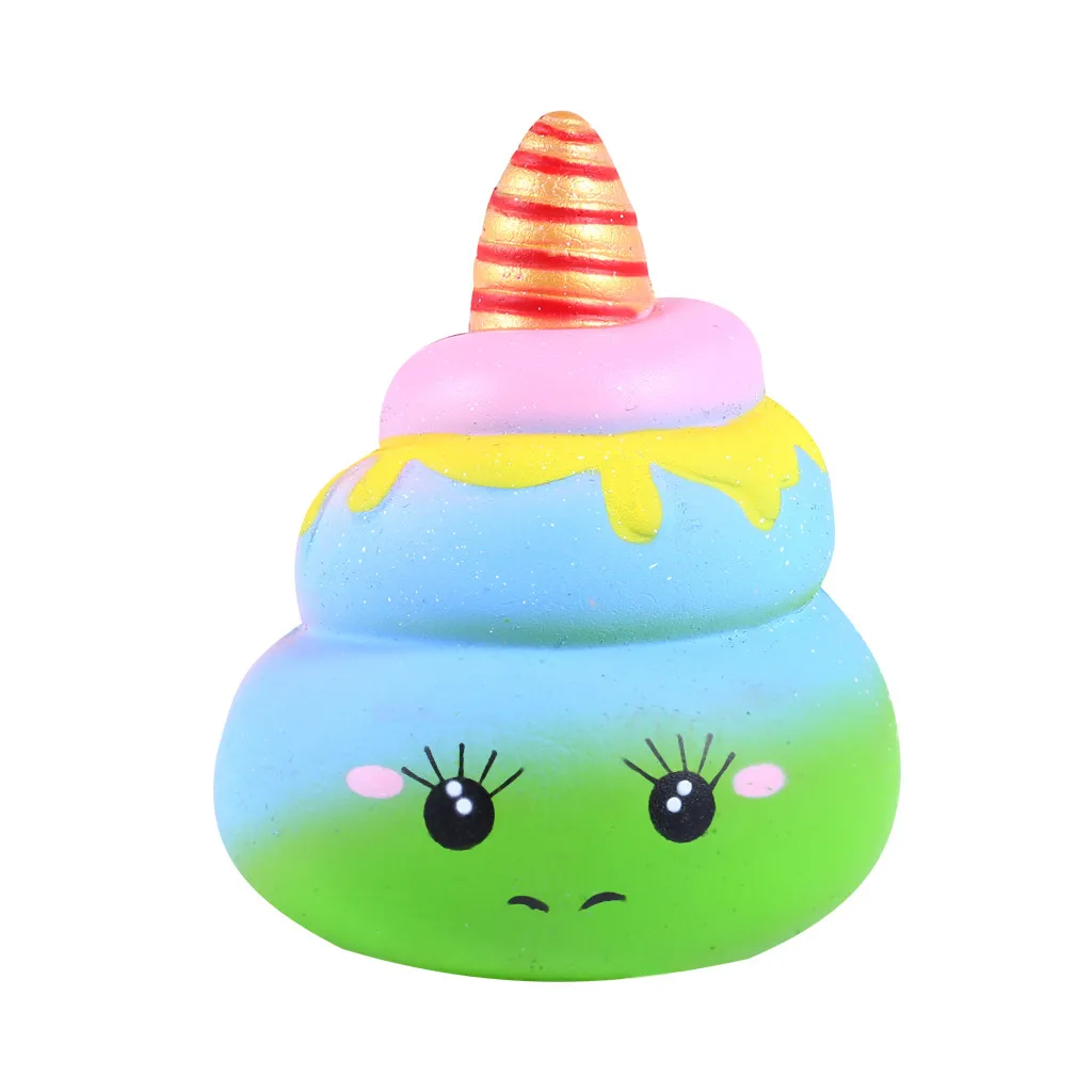 Рождество снятие стресса Squishies игрушки Squishies мягкий Kawaii Poo замедлить рост Ароматические облегчить стресс игрушка MJ1208