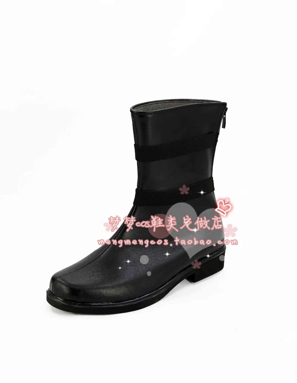 Черная Пуля Kagetane Хируко обувь для маскарада Сапоги и ботинки для девочек индивидуальный заказ 3130