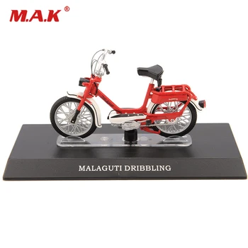 

Collectible Cheap Kid Toys 1/18 Scale MALAGUTI DRIBBLING Red Electric Motorcycle Collection Motobike Model for Gift Children Boy