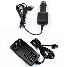 Портативный 15 В 1.2A автомобиля Зарядное устройство+ дома заряда стены AC/DC Мощность зарядки адаптер для ASUS VivoTab TF600 TF600T TF701 TF701T TF810C