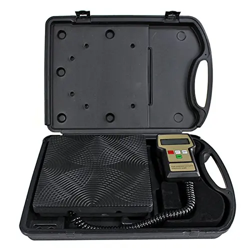 

100Kgs Capacity Electronic Refrigerant Charging Scale For Auto Air Conditioning Marine AC WITH CE