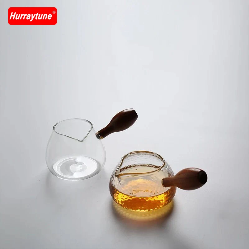 

Glass Kung Fu Tea Maker Set High Borosilicate Fair Cup Heat-resistant Thickened Large Cup Tea Leak Cup Tea Set Accessories
